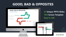 Good, Bad & Opposites for PowerPoint and Google Slides - Cover