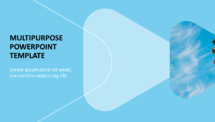 Luna - PowerPoint and Google Slides Template (Blue)