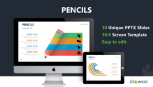 Pencils - Infographics for PowerPoint and Google Slides