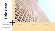 Plus Template for PowerPoint - Cover (Option 1)