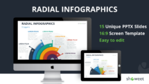 Radial Infographics for PowerPoint - Cover Slide
