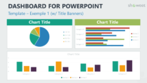 Dashboard PowerPoint Template - Example 1 with Title Banners
