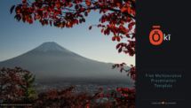 Oki - Multipurpose PowerPoint Template - Cover Slide