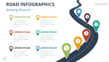 PowerPoint Infographics - Winding Road