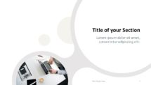 NETWORK - Modern Template for PowerPoint - Section Slide 2