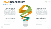 Ideas - Infographics for PowerPoint - Abstract Bulb