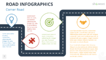PowerPoint Infographics - Corner Road