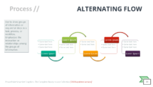 Alternating Flow SmartArt-PowerPoint