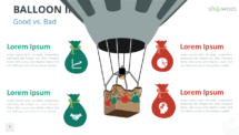 Balloon Infographics - Good vs Bad for PowerPoint and Google Slides