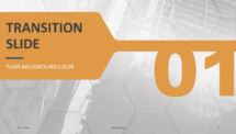 Corpo - Business Template for PowerPoint - Orange (Section Slide #2)