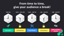 Dark Pro PowerPoint Template - Breaks