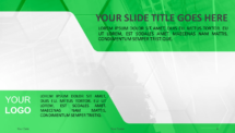 Corpo - Business Template for PowerPoint - Green
