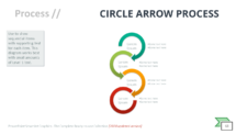 Circle Arrow Process-SmartArt-PowerPoint