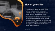 Startup Template for PowerPoint - Title & Content Slide 02