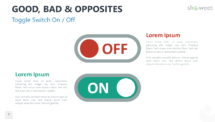 Toggle Switch On and Off for PowerPoint and Google Slides