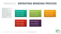 Repeating Bending Process-SmartArt-PowerPoint