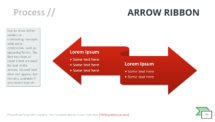 Arrow Ribbon-SmartArt-PowerPoint