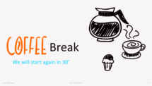 Lápices - Plantilla para PowerPoint - Coffee Break