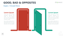 Open and Closed Door for PowerPoint and Google Slides