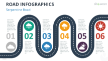 PowerPoint Infographics - Serpentine Road