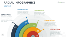 Radial Infographics for PowerPoint - 5 Layers (Style 2)