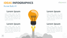 Ideas - Infographics for PowerPoint - Rocket Bulb