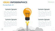 Ideas - Infographics for PowerPoint - Rocket Bulb