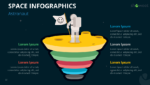 Space Infographics for PowerPoint - Astronaut
