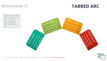 Tabbed Arc-SmartArt-PowerPoint