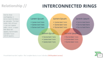 Interconnected Rings-SmartArt-PowerPoint