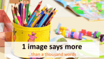 Crayons de Couleur – Modèle PowerPoint - Image pleine