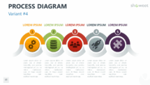 Free Process Diagram for PowerPoint - Variant 4