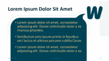 Speech Bubbles PowerPoint Template - SWOT Analysis - Weaknesses