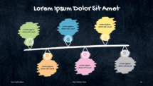 Doodles Template for PowerPoint - Alternating Process