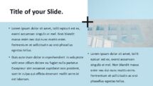 Plus Template for PowerPoint - Title and Content with 1 Picture