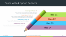 Free PowerPoint Infographic Pencil