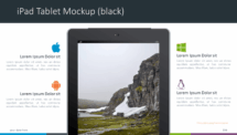 Free PowerPoint Mockup iPad