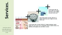 Plus Template for PowerPoint - 3 Pictures (Increasing)