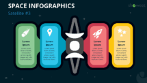 Space Infographics for PowerPoint - Satellite