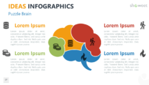 Ideas - Infographics for PowerPoint - Puzzle Brain