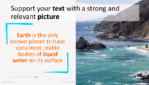 Crayons de Couleur – Modèle PowerPoint - Image et Texte