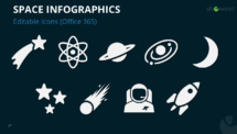 Space Infographics for PowerPoint - Icons