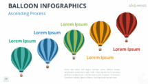 Balloon Ascending Process for PowerPoint and Google Slides