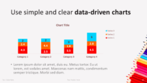 Crayons de Couleur – Modèle PowerPoint - Chart