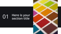 Oki - Multipurpose PowerPoint Template - Section Slide