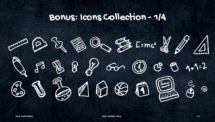 Doodles Template for PowerPoint - Icons (1/4)