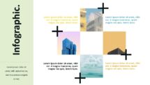 Plus Template for PowerPoint - 4 Pictures (Cross)