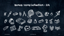 Doodles Template for PowerPoint - Icons (2/4)