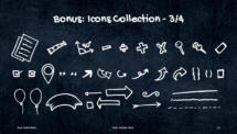 Doodles Template for PowerPoint - Icons (3/4)