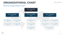 Vertical Organization Chart for PowerPoint